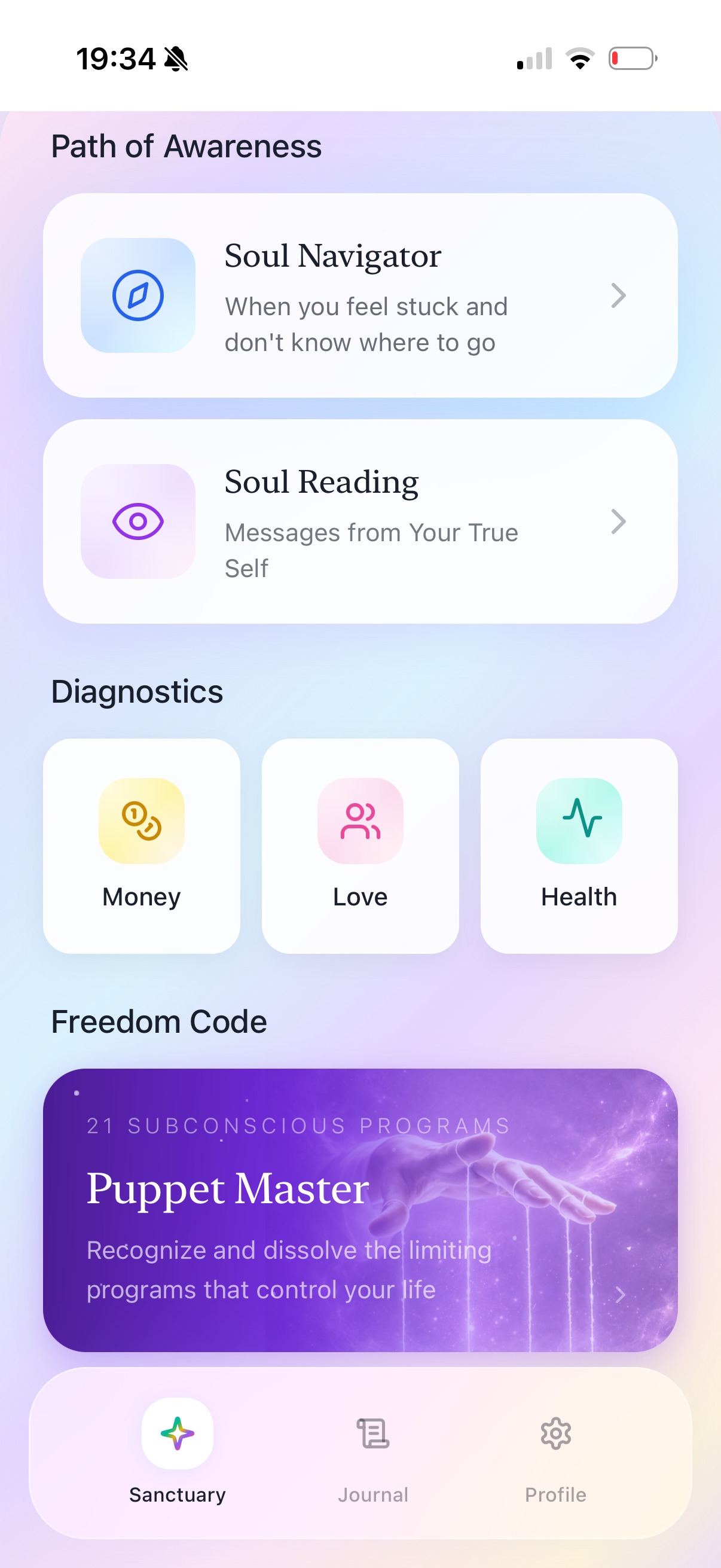 LÜYA App - Path of Awareness